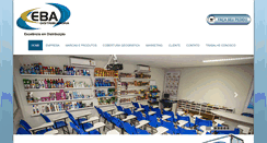 Desktop Screenshot of ebadistribuidora.com.br